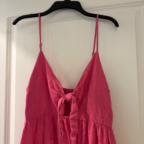 Tabitha Brown x Target Limited Time Collection Pink and Red Colorblock Dress - Picture 3 of 9